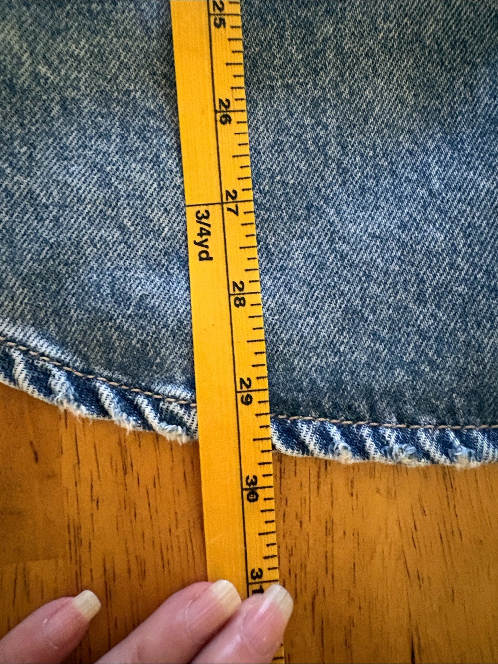 LOFT Blue Denim Belted Shirt Jacket - Picture 12 of 14